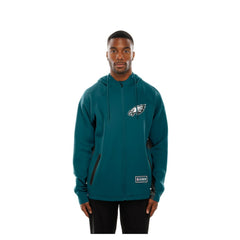 Combine Authentic Raglan Scuba Full-Zip Hoodie - Philadelphia Eagles Hoodies