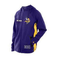 Combine Authentic Raglan Scuba Full-Zip Hoodie - Minnesota Vikings Hoodies