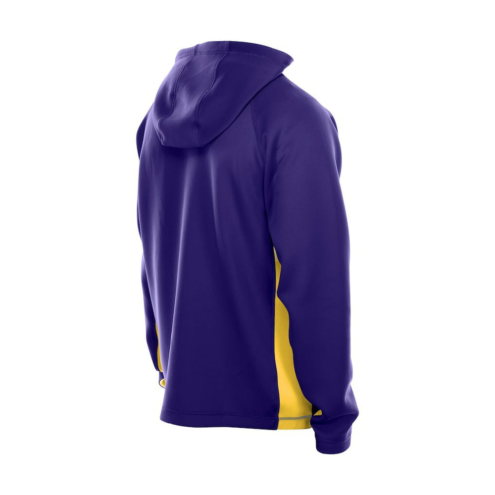 Combine Authentic Raglan Scuba Full-Zip Hoodie - Minnesota Vikings Hoodies