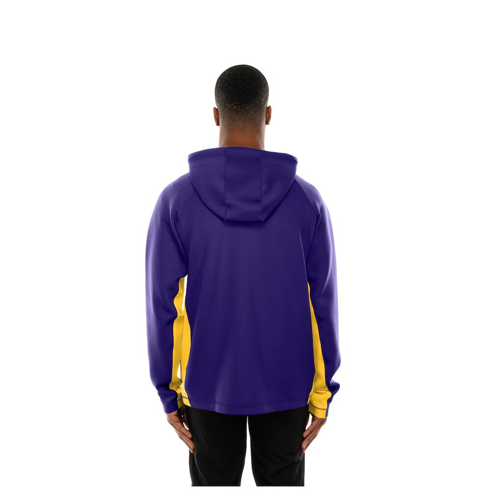 Combine Authentic Raglan Scuba Full-Zip Hoodie - Minnesota Vikings Hoodies