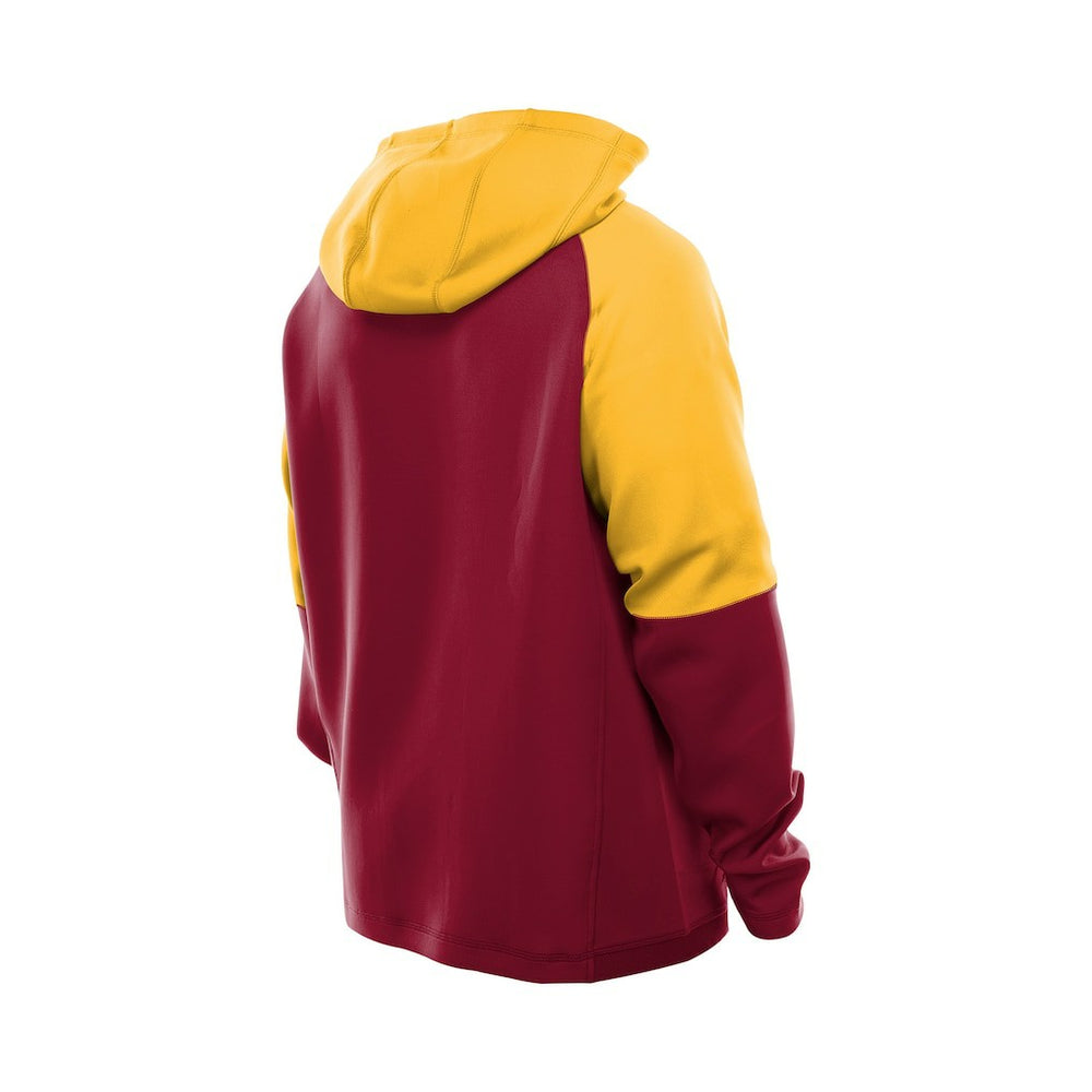 Combine Authentic Color Block Raglan Pullover Hoodie - Washington Commanders Hoodies