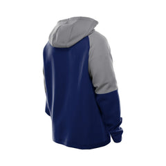 Combine Authentic Color Block Raglan Pullover Hoodie - Indianapolis Colts Hoodies