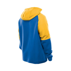 Combine Authentic Color Block Raglan Pullover Hoodie - Los Angeles Rams Hoodies