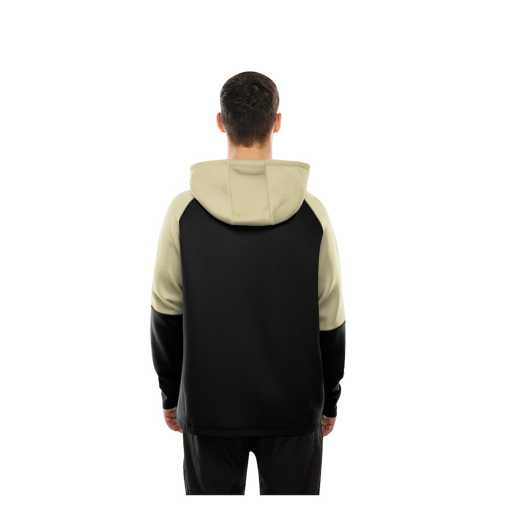 Combine Authentic Color Block Raglan Pullover Hoodie - New Orleans Saints Hoodies