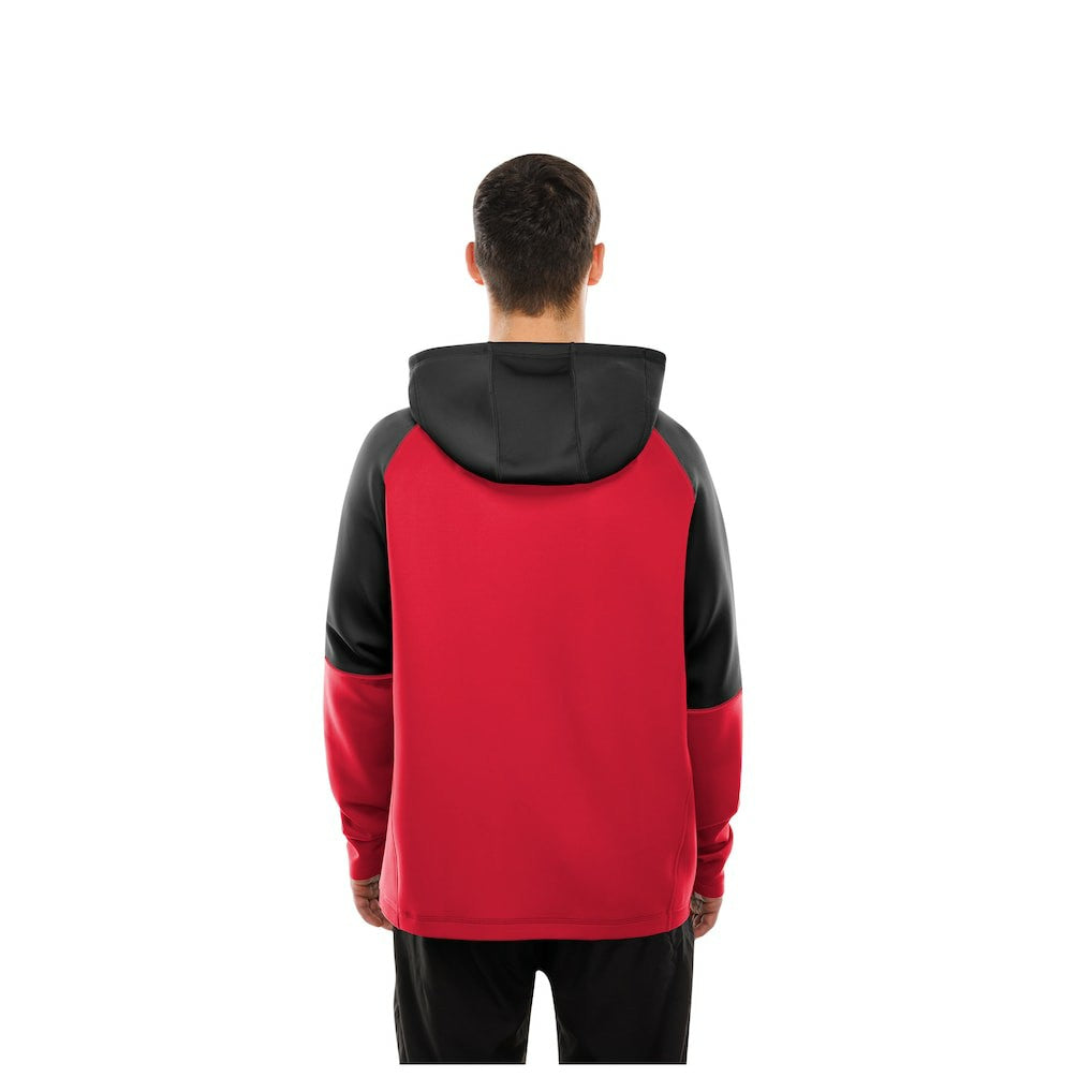 Combine Authentic Color Block Raglan Pullover Hoodie - San Francisco 49ers Hoodies