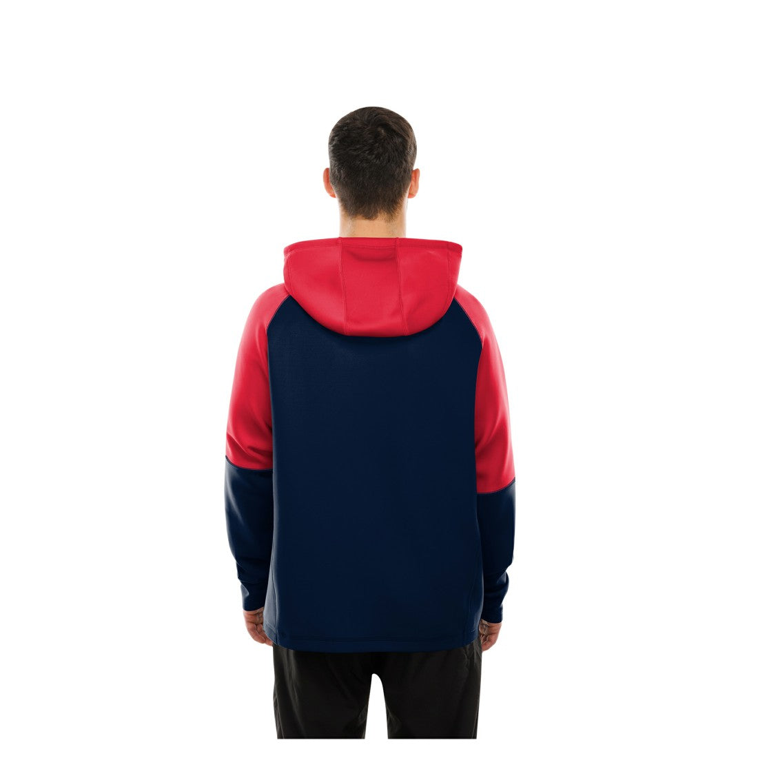 Combine Authentic Color Block Raglan Pullover Hoodie - Houston Texans Hoodies
