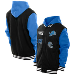 Full-Snap Fleece Hoodie Jacket - Detroit Lions Hoodies
