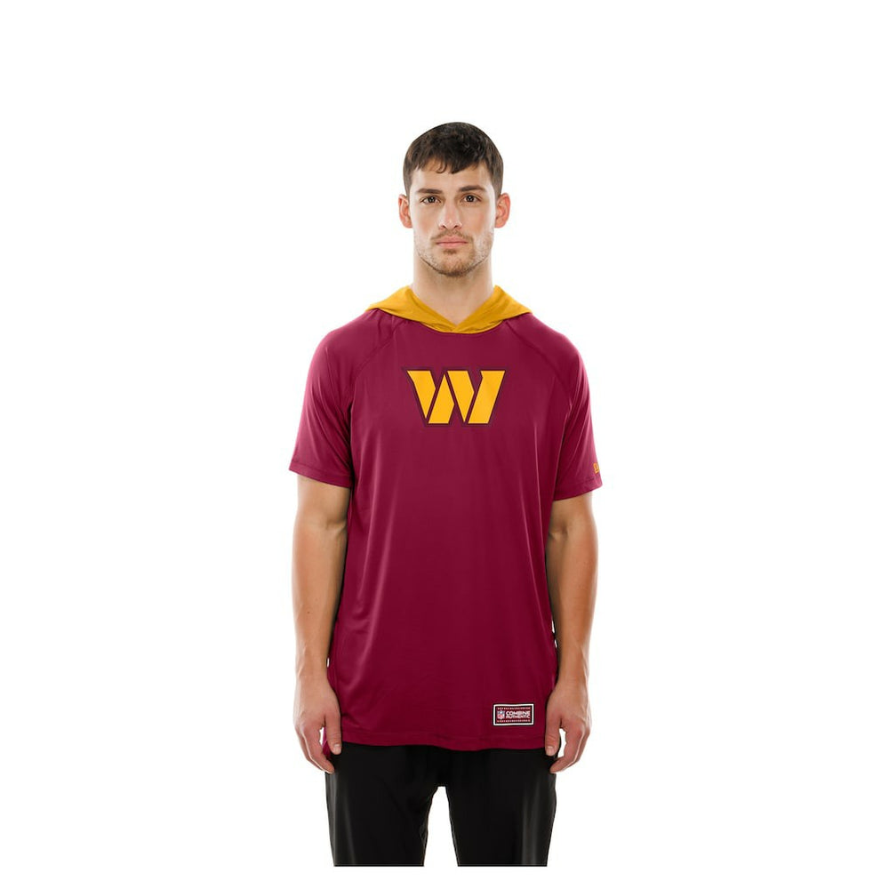Combine Authentic Hooded Raglan Short-Sleeve T-Shirt - Washington Commanders T-shirts