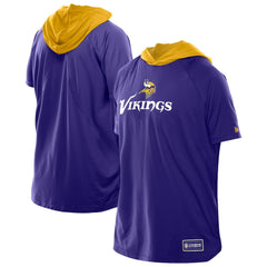 Combine Authentic Hooded Raglan Short-Sleeve T-Shirt - Minnesota Vikings T-shirts