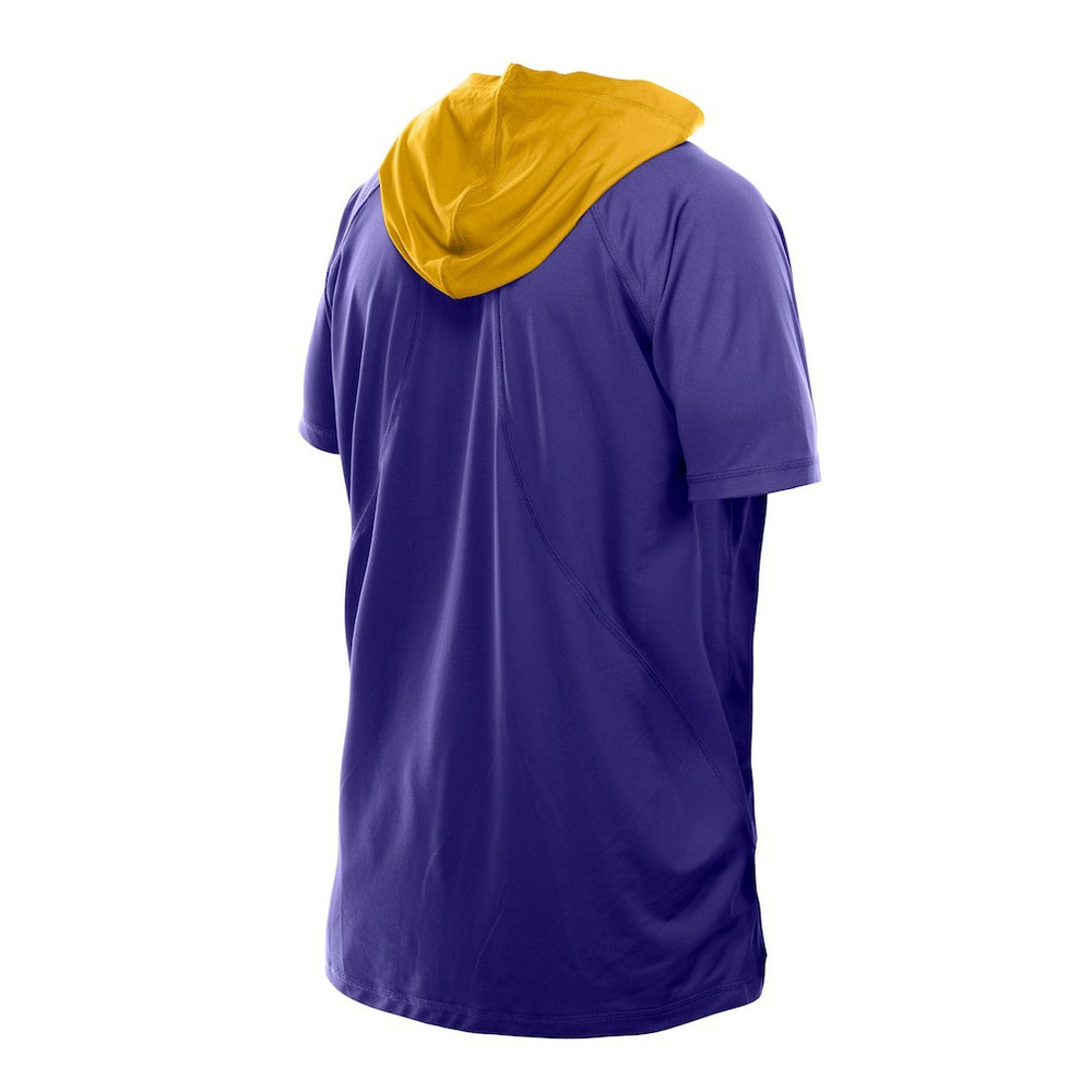 Combine Authentic Hooded Raglan Short-Sleeve T-Shirt - Minnesota Vikings T-shirts
