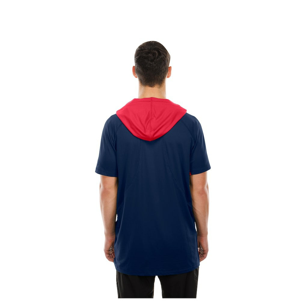 Combine Authentic Hooded Raglan Short-Sleeve T-Shirt - New England Patriots T-shirts