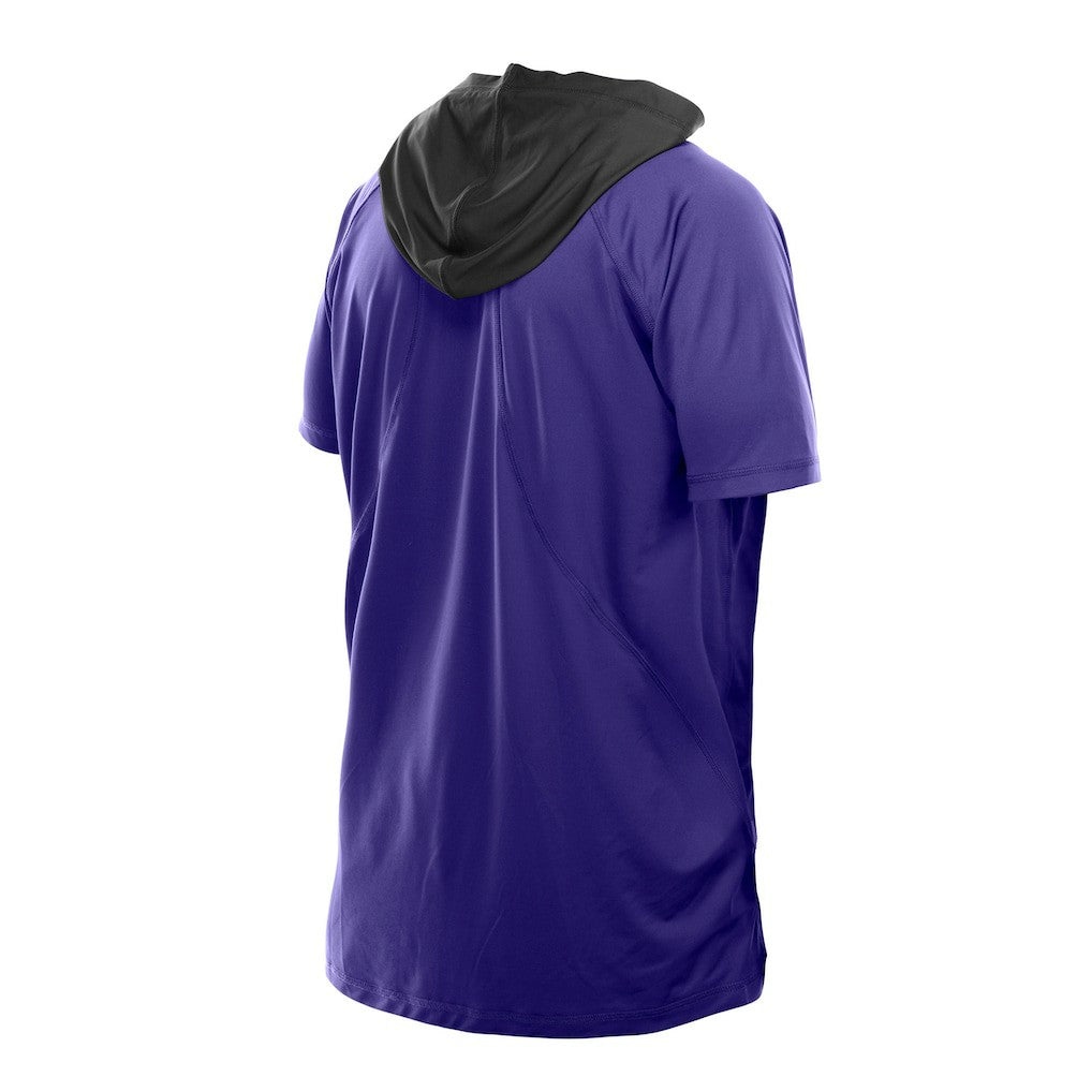 Combine Authentic Hooded Raglan Short-Sleeve T-Shirt - Baltimore Ravens T-shirts