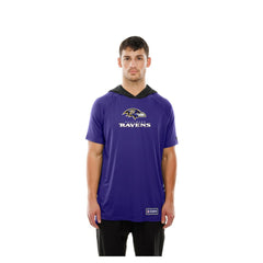 Combine Authentic Hooded Raglan Short-Sleeve T-Shirt - Baltimore Ravens T-shirts