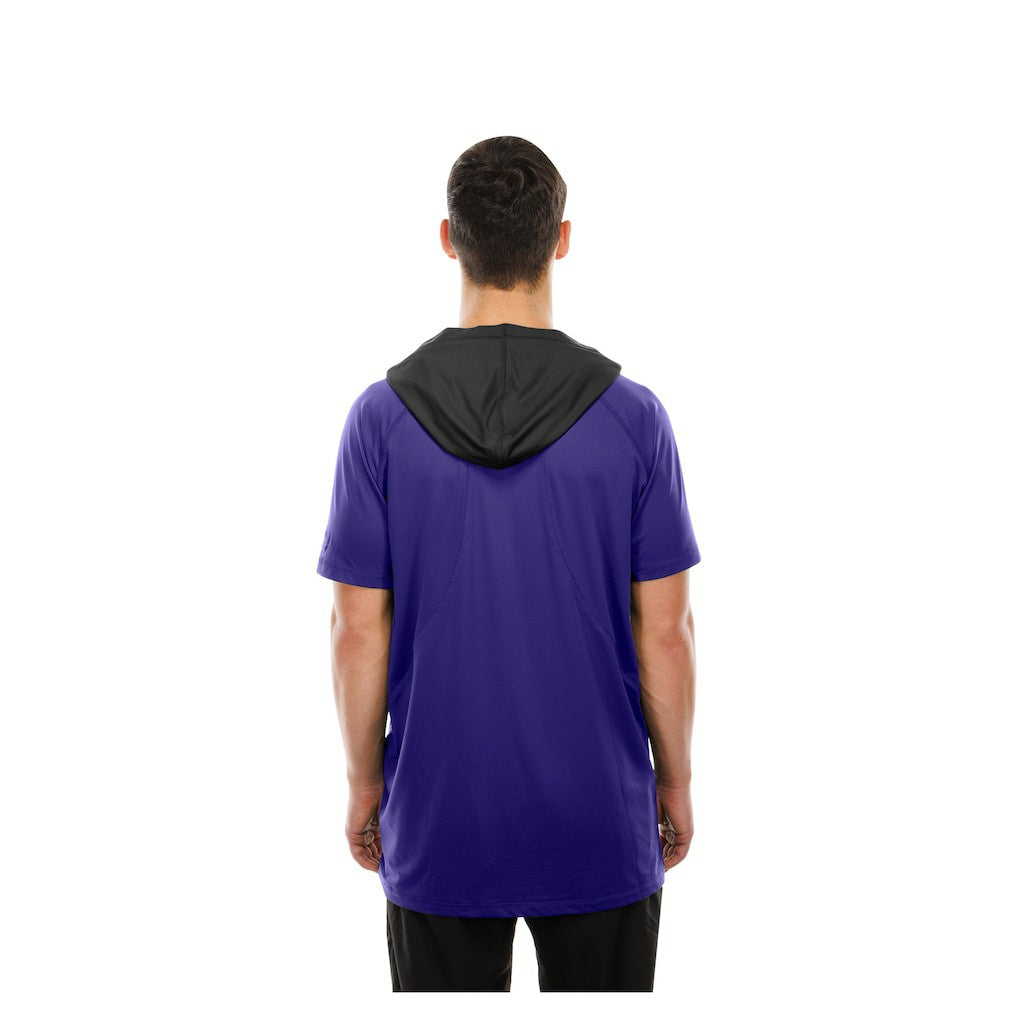 Combine Authentic Hooded Raglan Short-Sleeve T-Shirt - Baltimore Ravens T-shirts