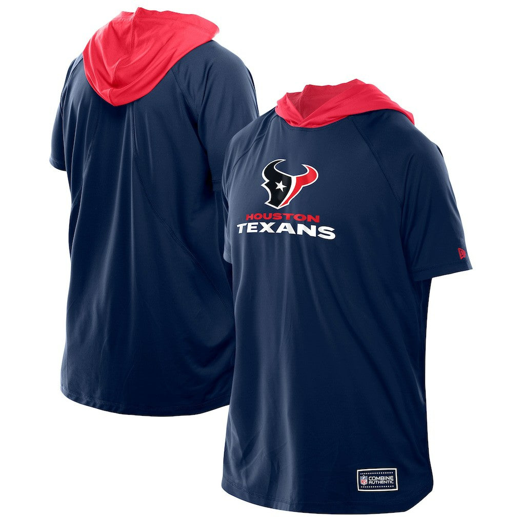Combine Authentic Hooded Raglan Short-Sleeve T-Shirt - Houston Texans T-shirts