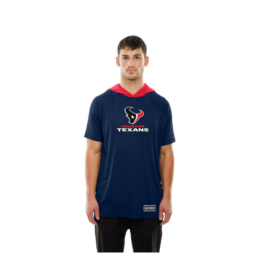 Combine Authentic Hooded Raglan Short-Sleeve T-Shirt - Houston Texans T-shirts