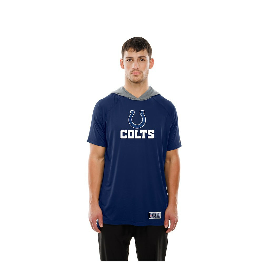 Combine Authentic Hooded Raglan Short-Sleeve T-Shirt - Indianapolis Colts T-shirts