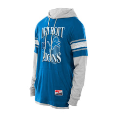 Twofer Layered Long Sleeve Hoodie T-Shirt - Detroit Lions Hoodies