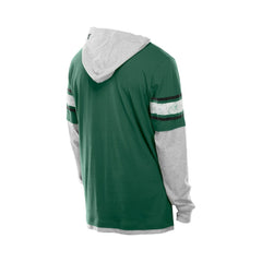 Twofer Layered Long Sleeve Hoodie T-Shirt - New York Jets Hoodies