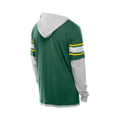 Twofer Layered Long Sleeve Hoodie T-Shirt - Green Bay Packers Hoodies