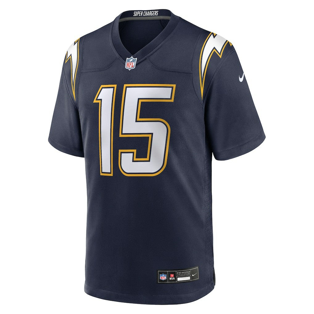 Ladd McConkey  Alternate Super Chargers Game Player Jersey - Los Angeles Chargers Jerseys