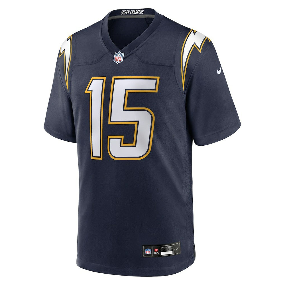 Ladd McConkey  Alternate Super Chargers Game Player Jersey - Los Angeles Chargers Jerseys