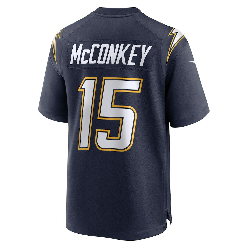Ladd McConkey  Alternate Super Chargers Game Player Jersey - Los Angeles Chargers Jerseys