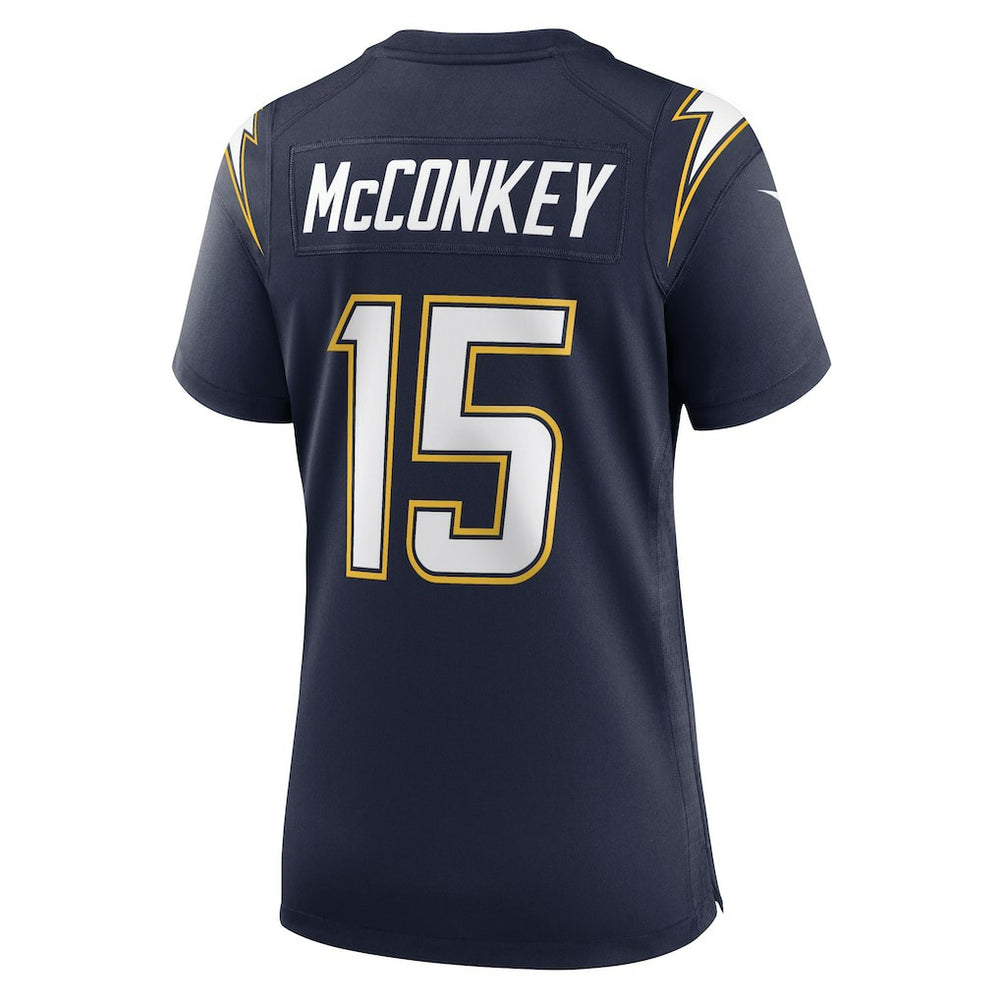 Ladd McConkey  Women's Alternate Super Chargers Game Jersey - Los Angeles Chargers Jerseys