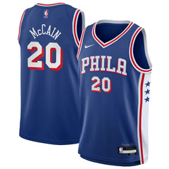 Nike Jared McCain Philadelphia 76ers Youth Swingman Jersey