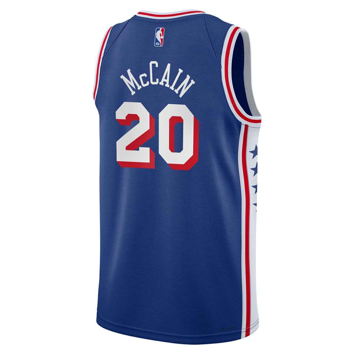 Nike Jared McCain Philadelphia 76ers Youth Swingman Jersey