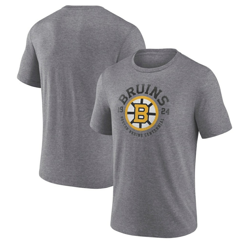 NHL Boston Bruins Centennial Rewind Tri-Blend T-Shirt