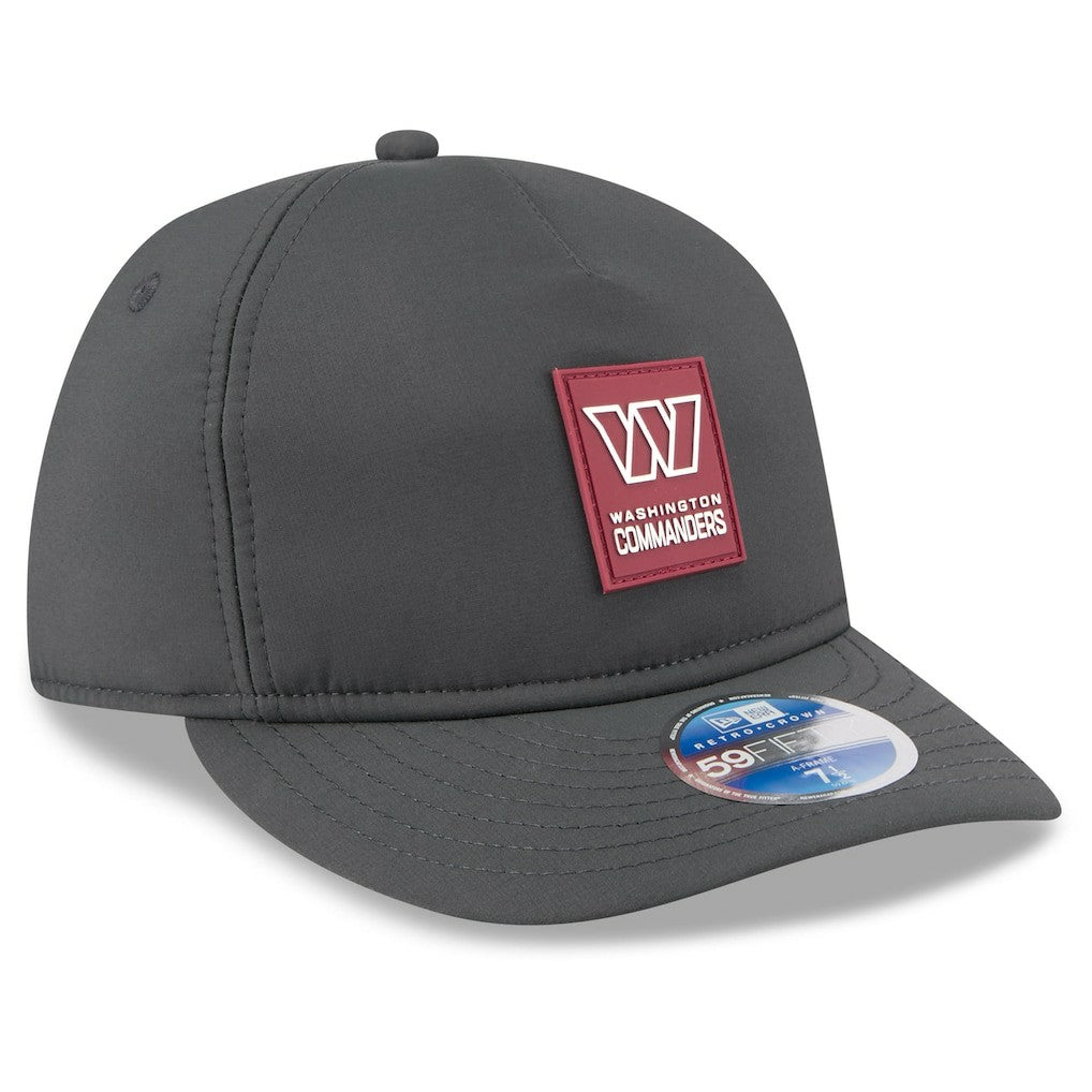 2025 Sideline Cold Weather Retro Crown 59FIFTY Fitted Hat - Washington Commanders Hats