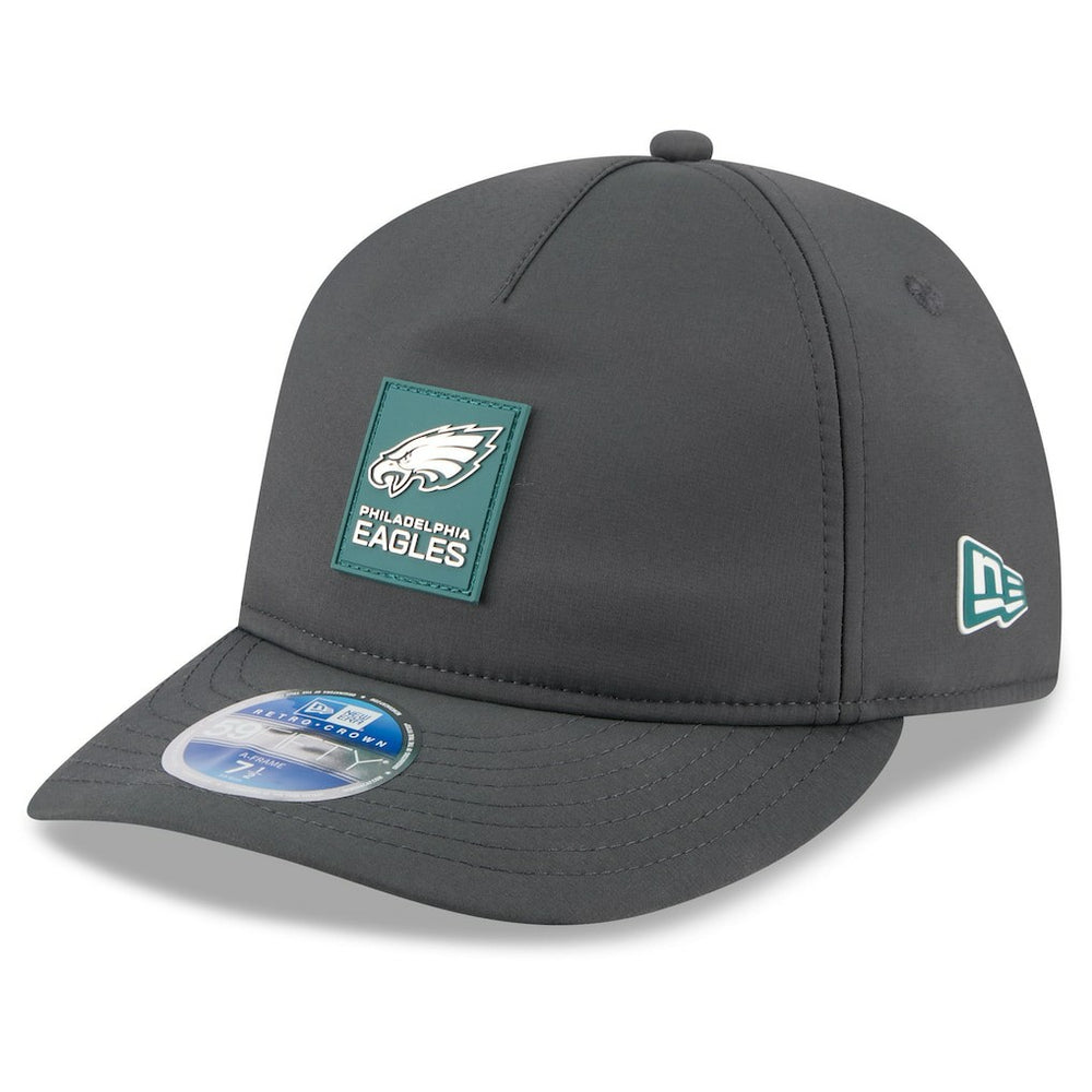 2025 Sideline Cold Weather Retro Crown 59FIFTY Fitted Hat - Philadelphia Eagles Hats