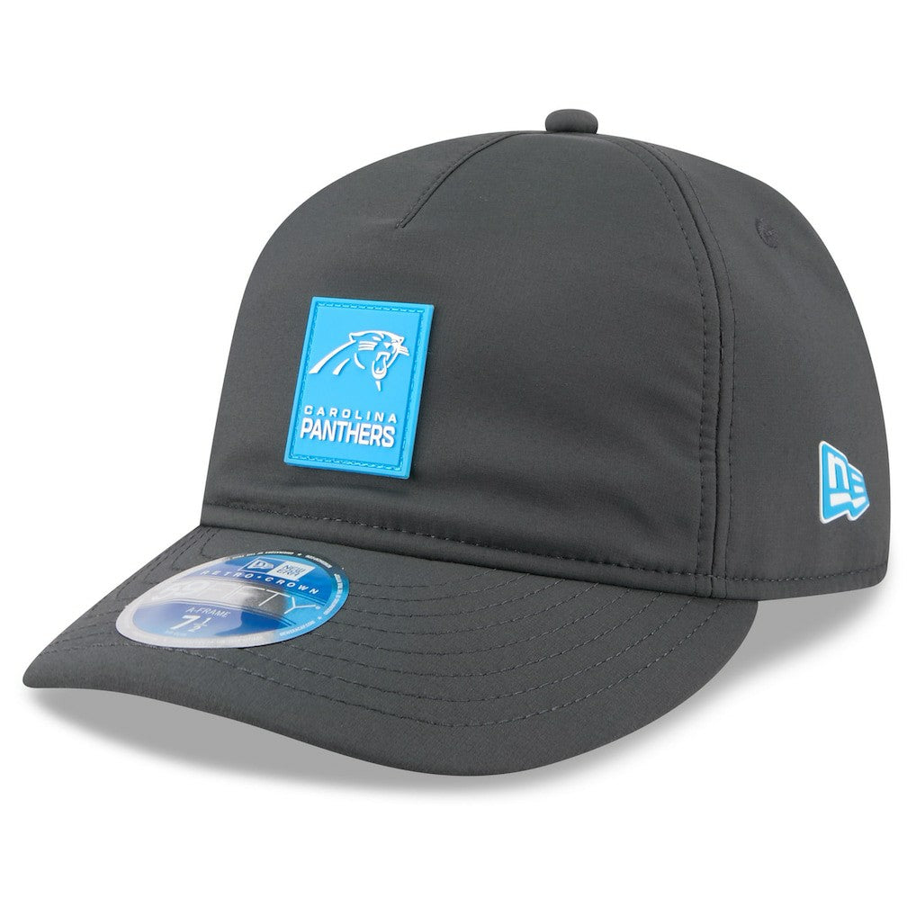 2025 Sideline Cold Weather Retro Crown 59FIFTY Fitted Hat - Carolina Panthers Hats