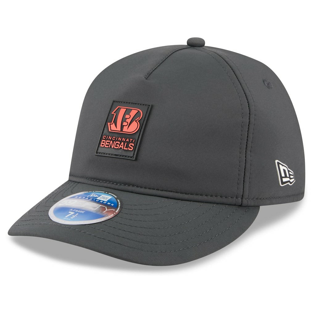 2025 Sideline Cold Weather Retro Crown 59FIFTY Fitted Hat - Cincinnati Bengals Hats