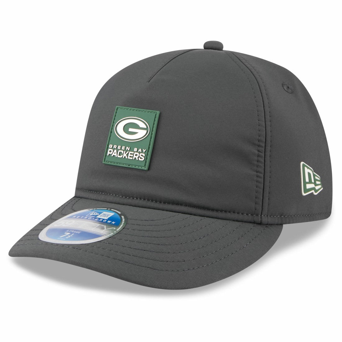 2025 Sideline Cold Weather Retro Crown 59FIFTY Fitted Hat - Green Bay Packers Hats