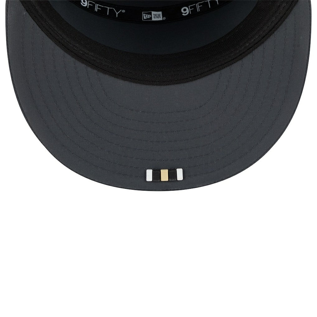 2025 Sideline Cold Weather Split Panel 9FIFTY Snapback Hat - New Orleans Saints Hats