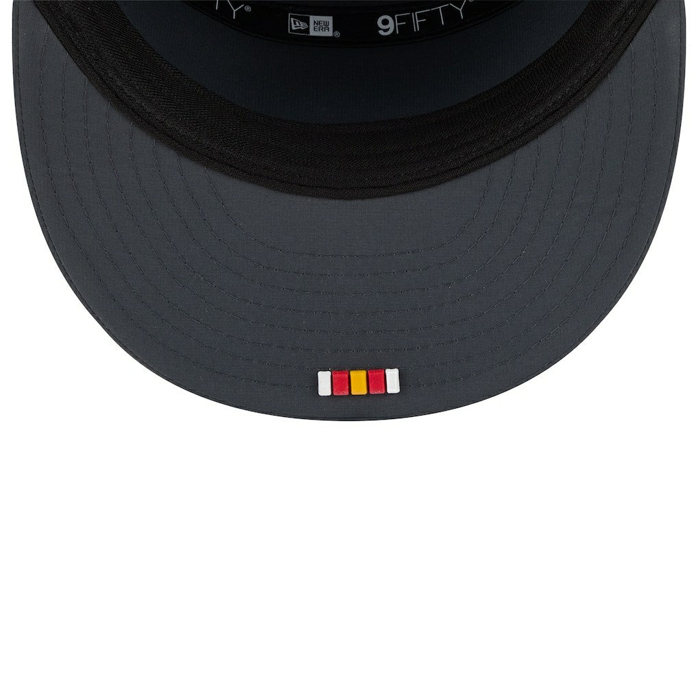2025 Sideline Cold Weather Split Panel 9FIFTY Snapback Hat - Kansas City Chiefs Hats