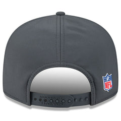 2025 Sideline Cold Weather Split Panel 9FIFTY Snapback Hat - Minnesota Vikings Hats
