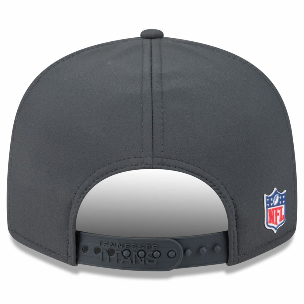 2025 Sideline Cold Weather Split Panel 9FIFTY Snapback Hat - Tennessee Titans Hats