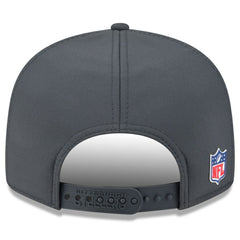 2025 Sideline Cold Weather Split Panel 9FIFTY Snapback Hat - Pittsburgh Steelers Hats