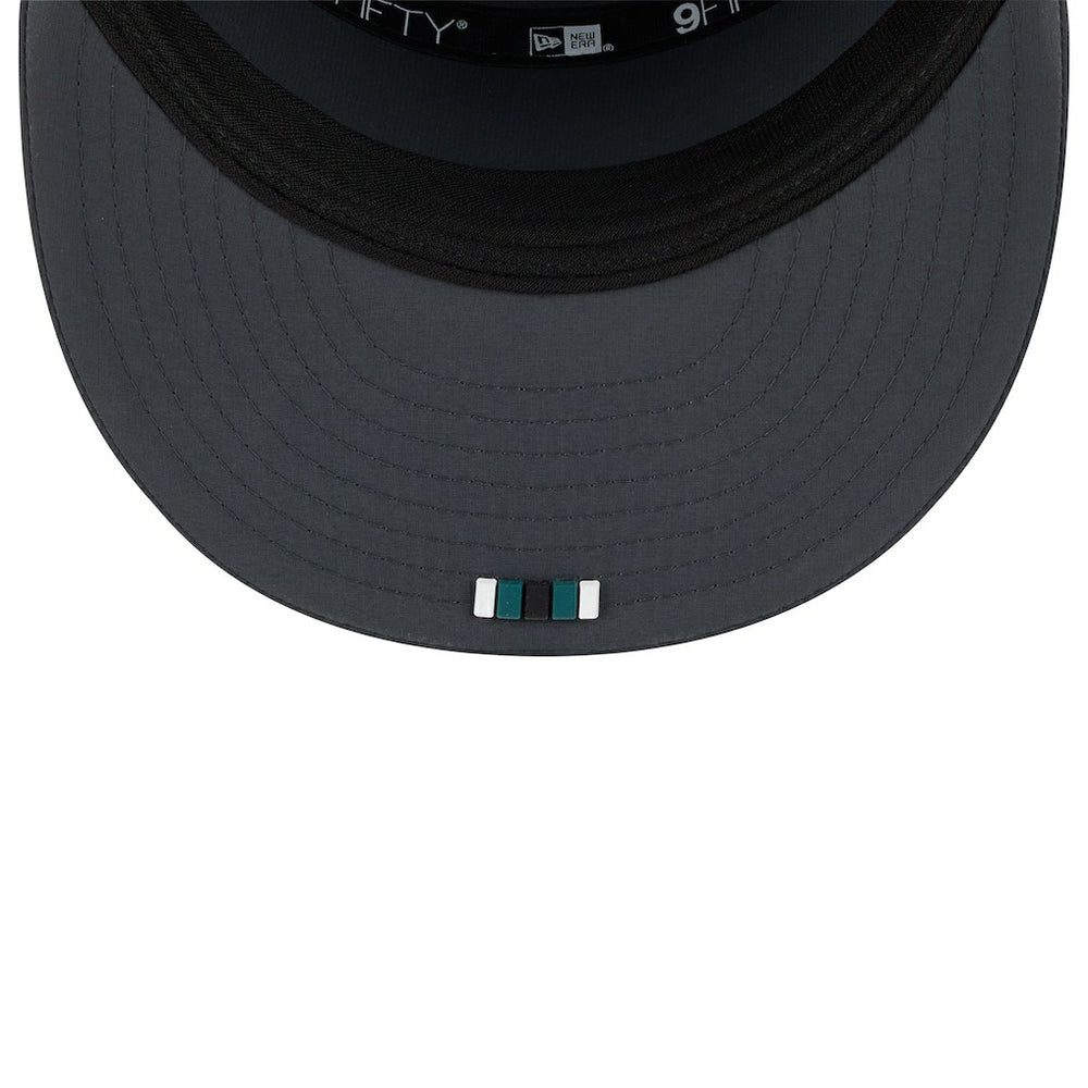 2025 Sideline Cold Weather Split Panel 9FIFTY Snapback Hat - Philadelphia Eagles Hats