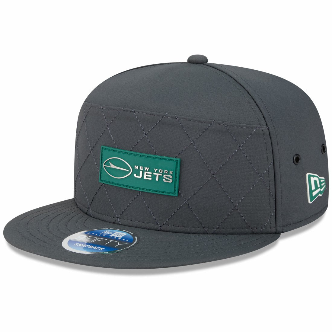 2025 Sideline Cold Weather Split Panel 9FIFTY Snapback Hat - New York Jets Hats