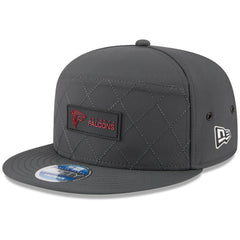 2025 Sideline Cold Weather Split Panel 9FIFTY Snapback Hat - Atlanta Falcons Hats