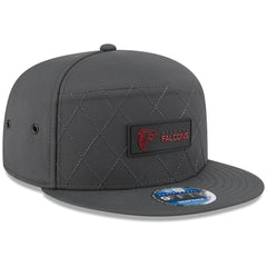 2025 Sideline Cold Weather Split Panel 9FIFTY Snapback Hat - Atlanta Falcons Hats