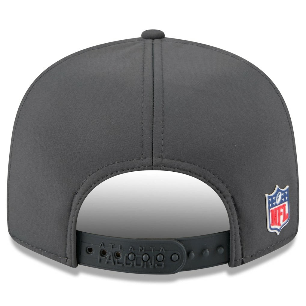 2025 Sideline Cold Weather Split Panel 9FIFTY Snapback Hat - Atlanta Falcons Hats