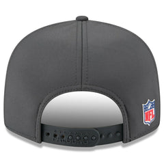 2025 Sideline Cold Weather Split Panel 9FIFTY Snapback Hat - Atlanta Falcons Hats