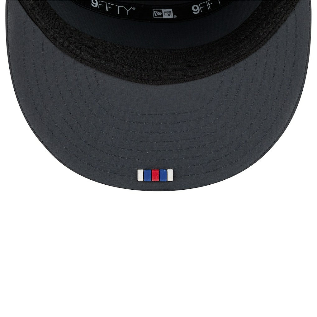 2025 Sideline Cold Weather Split Panel 9FIFTY Snapback Hat - Buffalo Bills Hats
