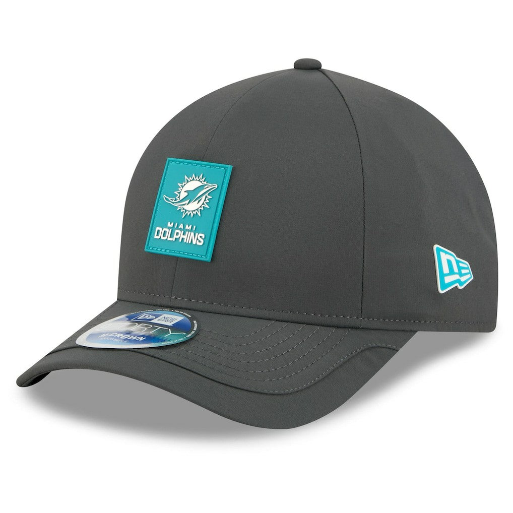 2025 Sideline Cold Weather 9FORTY M-Crown Adjustable Hat - Miami Dolphins Hats