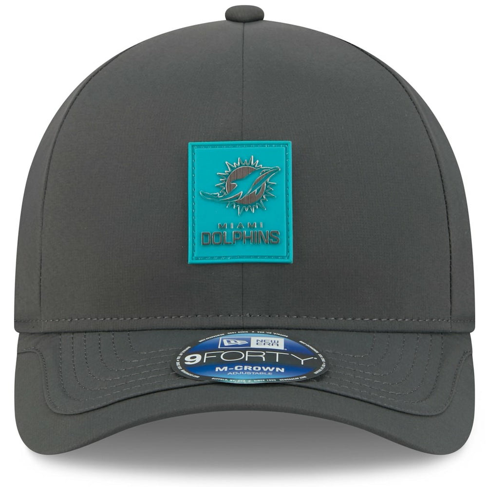 2025 Sideline Cold Weather 9FORTY M-Crown Adjustable Hat - Miami Dolphins Hats